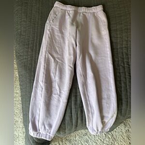 lululemon athletica Light Purple scuba Joggers